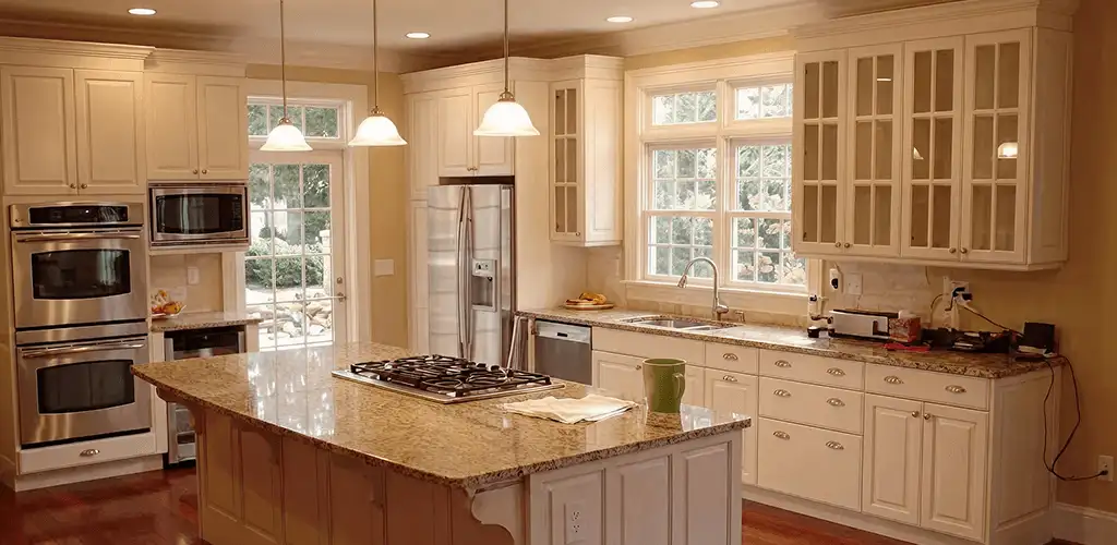 Custom cabinet door installation and kitchen upgrade in Naperville, IL