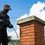 Chimney sweeping service in Naperville, IL for safe fireplace maintenance
