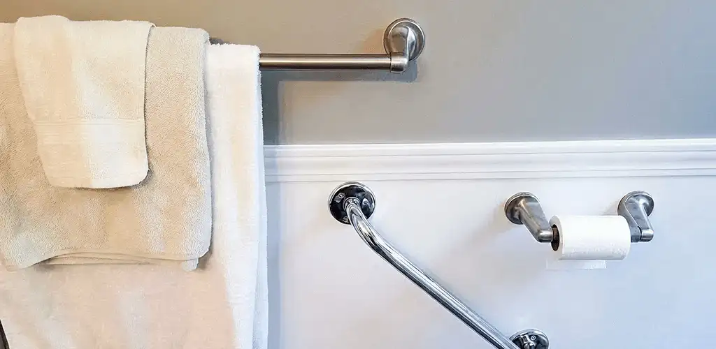Bathroom grab bar installation for safety and accessibility in Naperville, IL