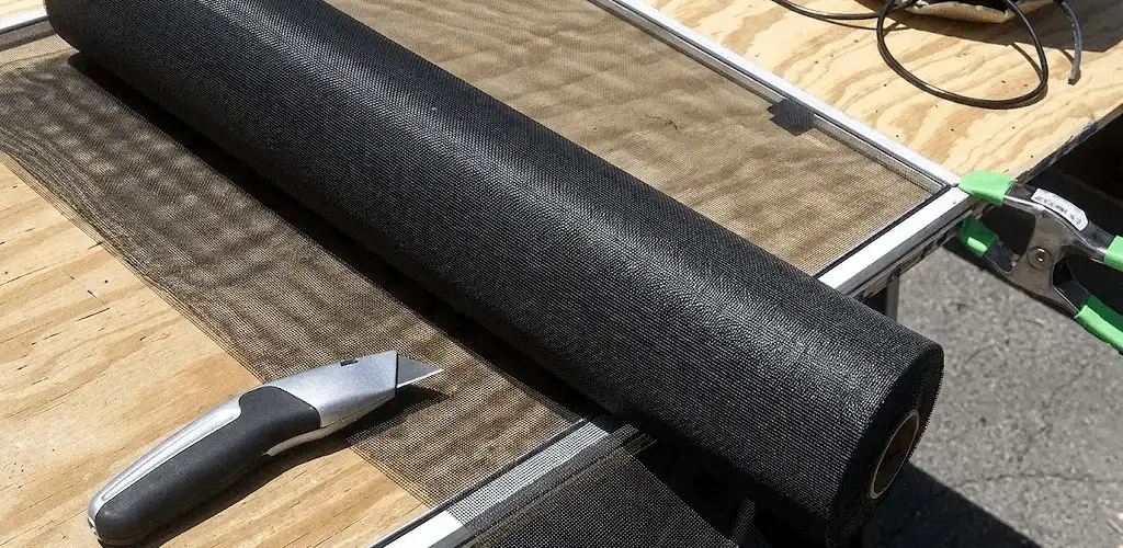 Window screen replacement materials and tools for screen repair in Naperville, IL